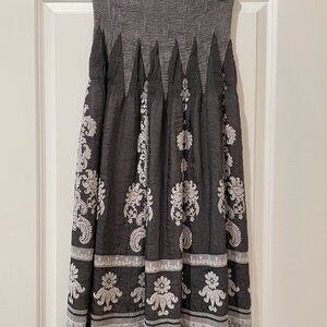 Dark Grey Maxi Skirt/Dress